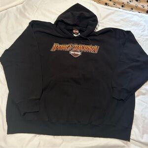 Black Harley Davidson sweatshirt. Size XL.